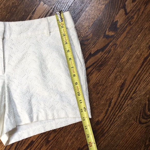 Ann Taylor White Eyelet Shorts NWT - Picture 6 of 10